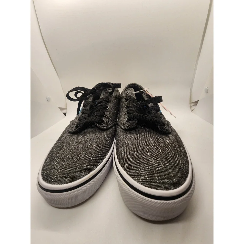 VANS Atwood Slip-On‎ Black Hawaiian Ocean Blue Men Size 6 - Brand New